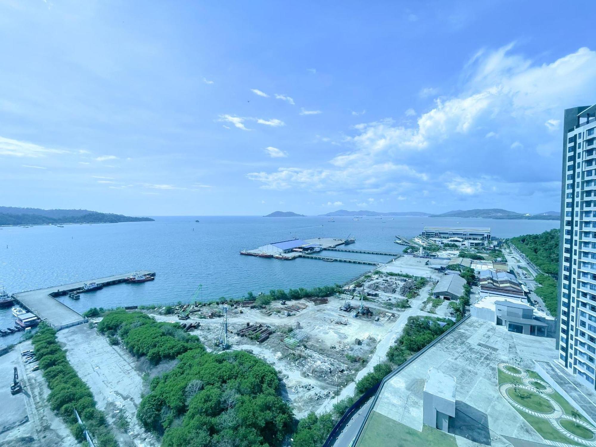 Vv Homestay Jesselton Quay Surla Sabah Mall Kk 亚庇贵赴行馆 Kota Kinabalu Esterno foto