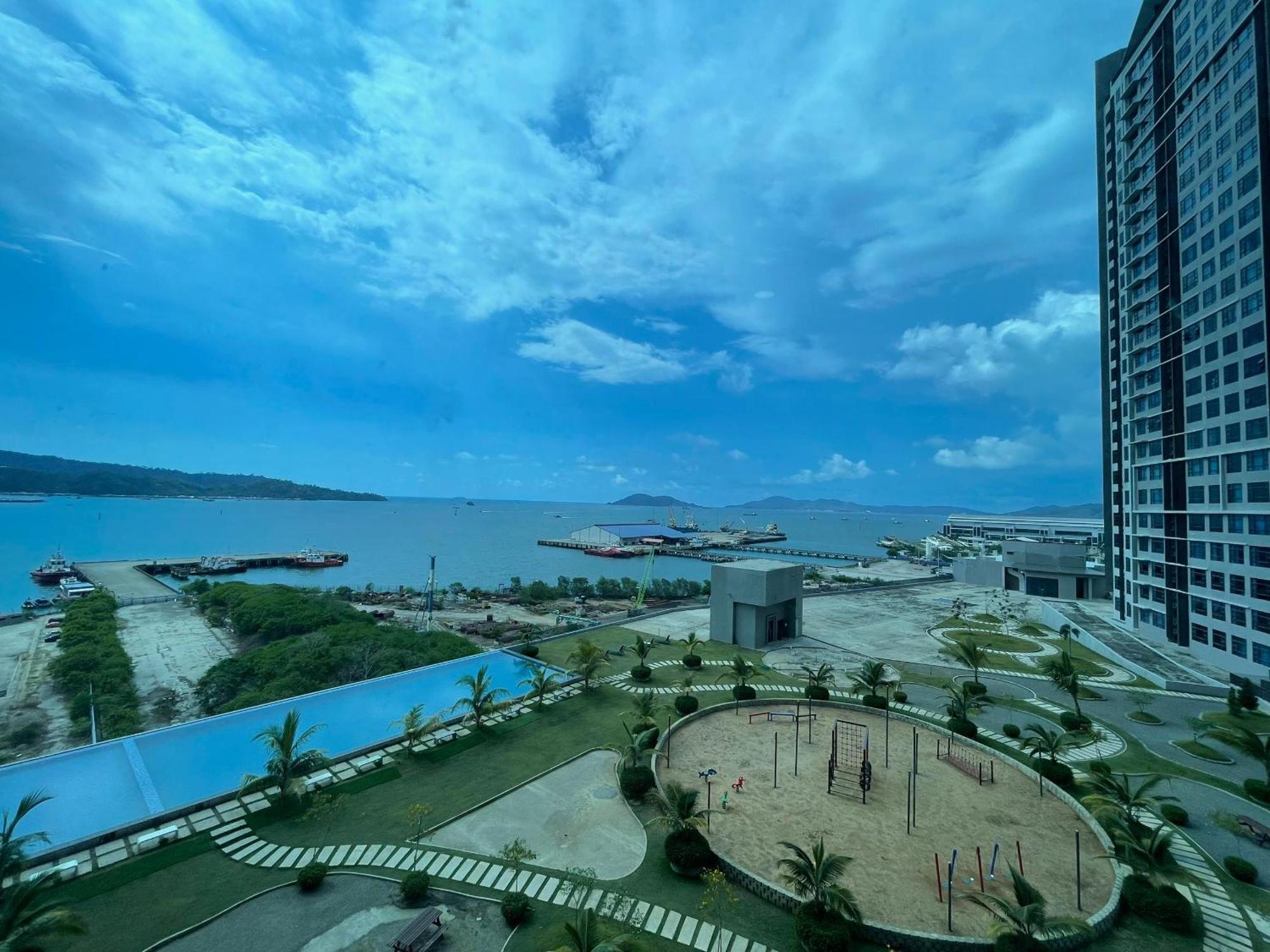 Vv Homestay Jesselton Quay Surla Sabah Mall Kk 亚庇贵赴行馆 Kota Kinabalu Esterno foto