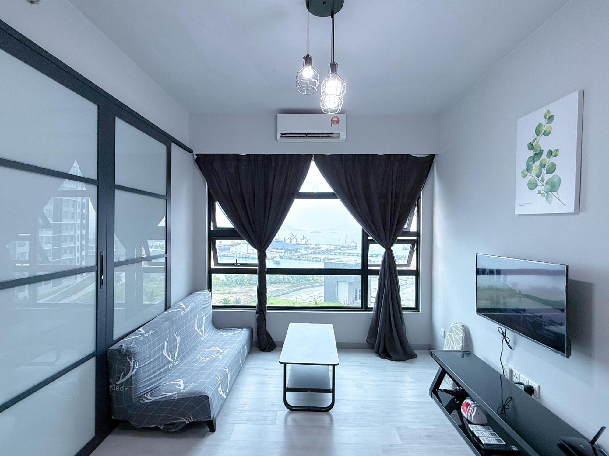 Vv Homestay Jesselton Quay Surla Sabah Mall Kk 亚庇贵赴行馆 Kota Kinabalu Esterno foto