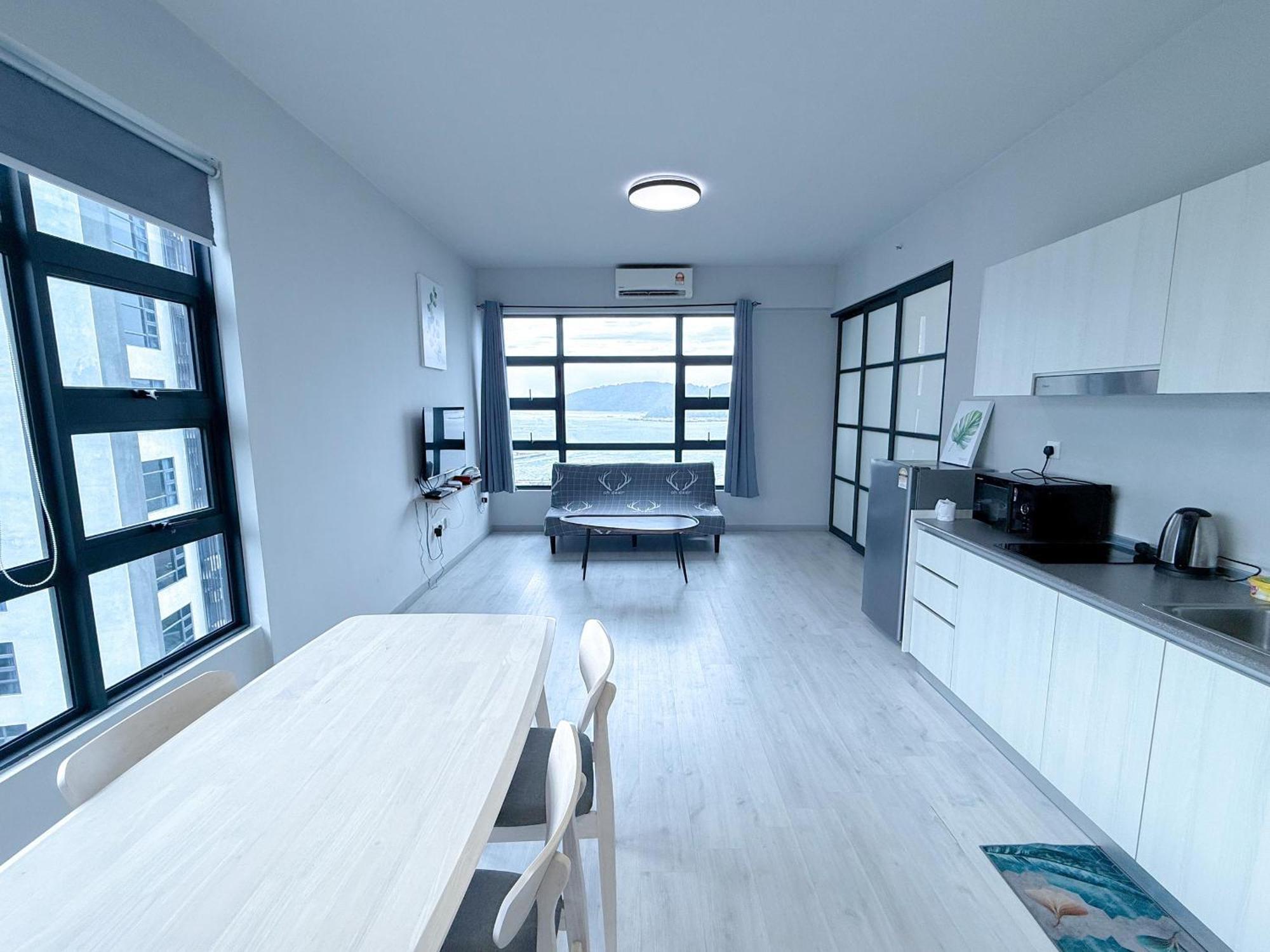 Vv Homestay Jesselton Quay Surla Sabah Mall Kk 亚庇贵赴行馆 Kota Kinabalu Esterno foto